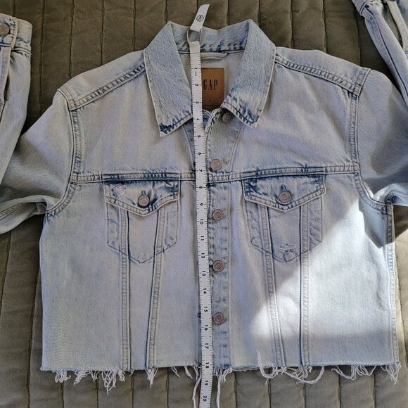 GAP Denim Jacket Small - Picture 6 of 8
